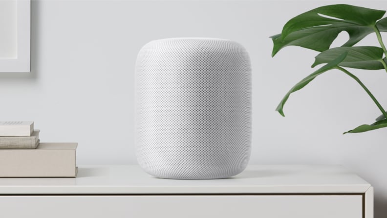 White Apple HomePod