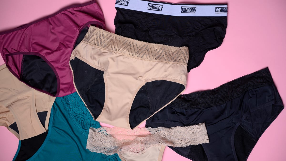 Bambody Absorbent Bikini: Lace Hip Period Panties