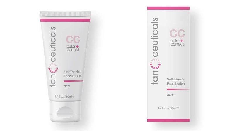 A photo of the Tanceuticals CC Self Tanning Face Lotion.
