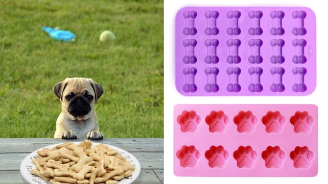 IHUIXINHE Dog Treat Silicone Molds
