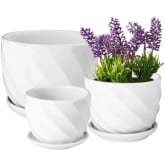 Product image of Yingerhuan Set of 3 Ceramic Flower Pots