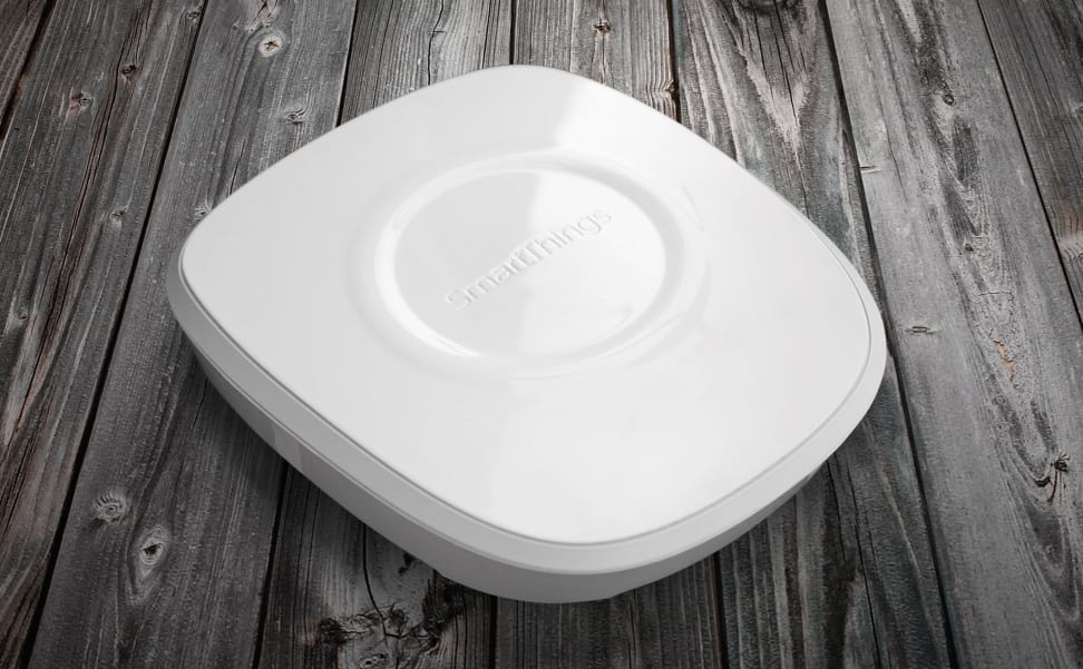 The new SmartThings hub, which supports Z-Wave