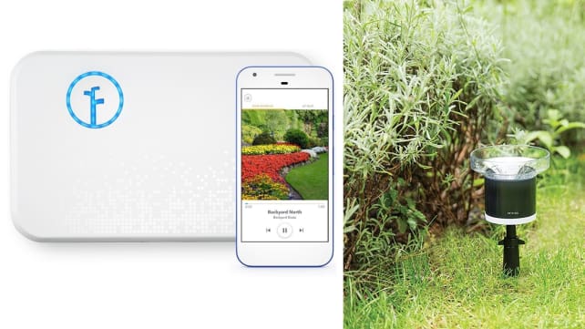Rachio Sprinkler and Netatmo Weather Station