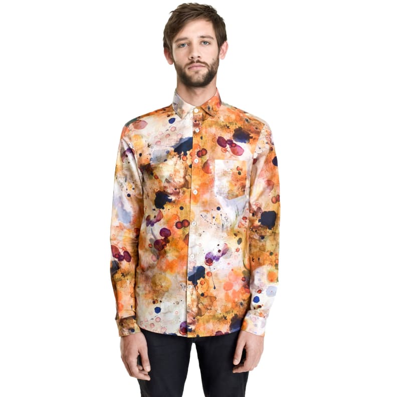 Dirt Pattern Shirt Guy
