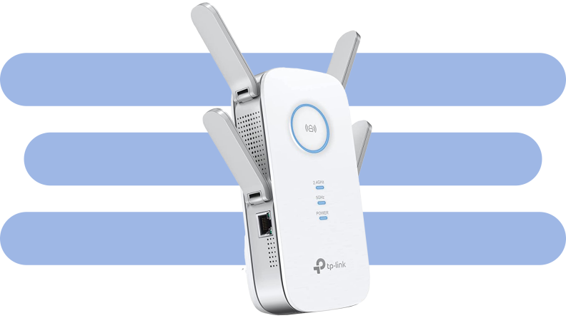 A WiFi extender by TP-Link.