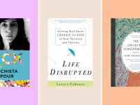 Three disability books side-by-side.