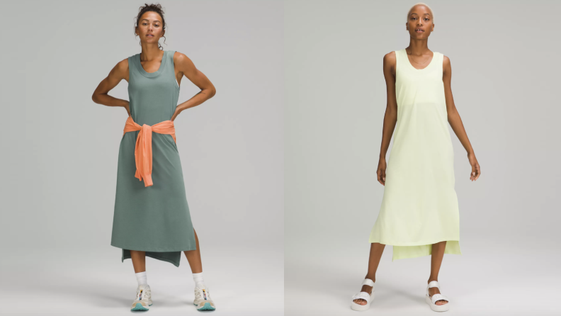 Lululemon tank maxi dress