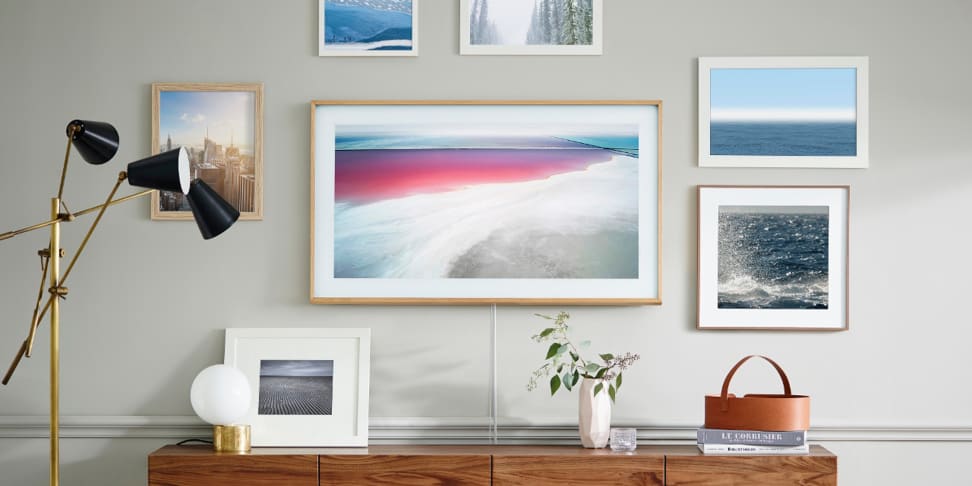 The Frame TV from Samsung was designed to blend in seamlessly with the art in your home.