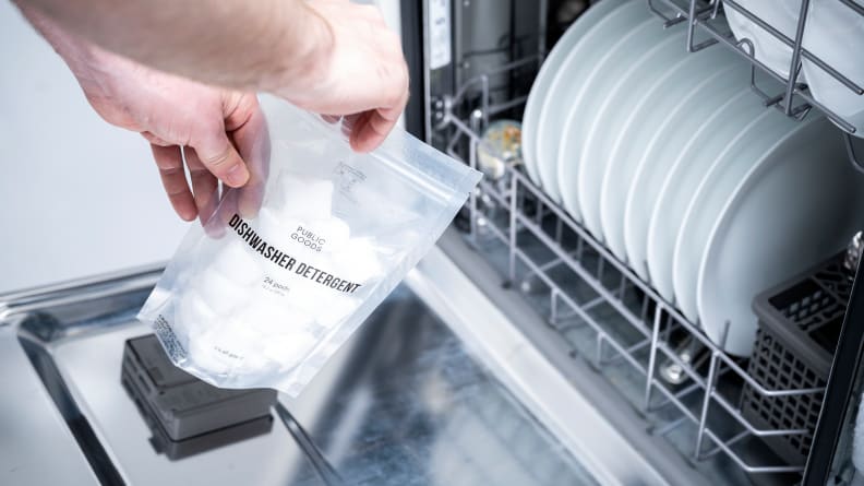 The Public Goods Dishwasher Pods.