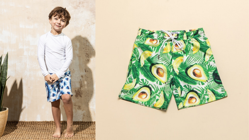 Mott50 Mini Major Boys Boardshort in Avocado