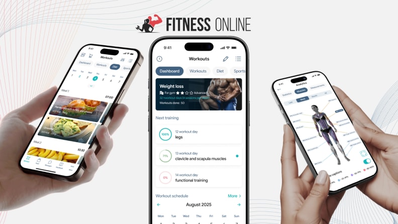 fitness online interface