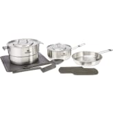Base Camp Cook Set for 4  21 Pcs - Complete Camping Cookware Kit for  Outdoor Adventures