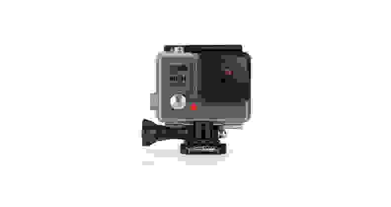 The GoPro Hero+ LCD is identical to the Hero from the front.