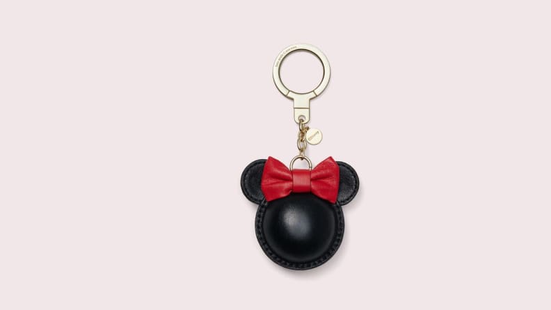 Mickey and Minnie Mouse Pretzel Keychain