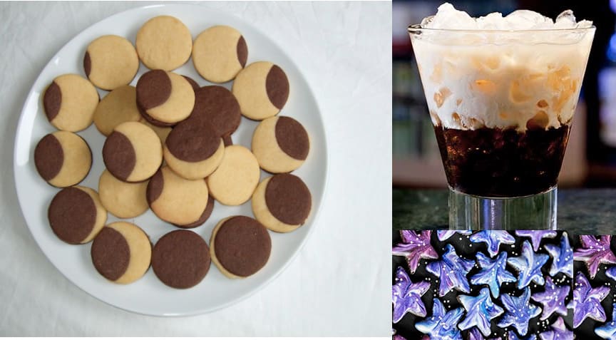 Eclipse themed food