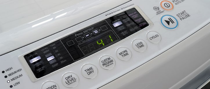 LG DLE1101W Dryer Review - Reviewed.com Laundry