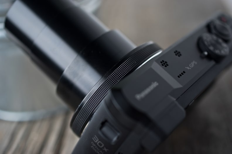 A picture of the Panasonic Lumix ZS40's control ring.