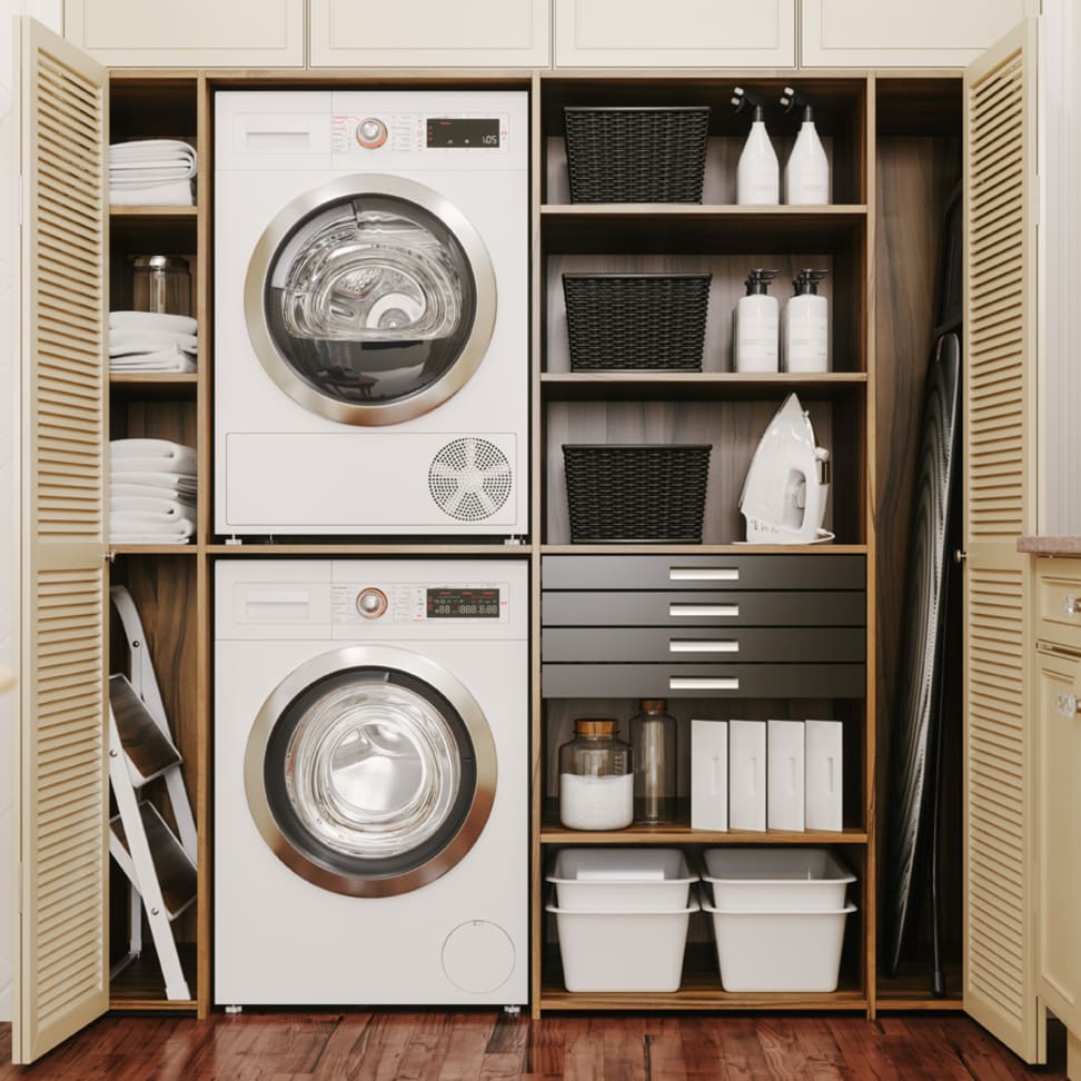 Best color for shop washer and dryer