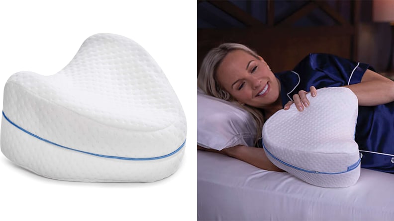 Carex Knee Pillow with Memory Foam, Rehabilitation