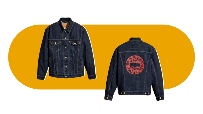 Levi’s Lunar New Year Men’s Relaxed Fit Trucker Jacket