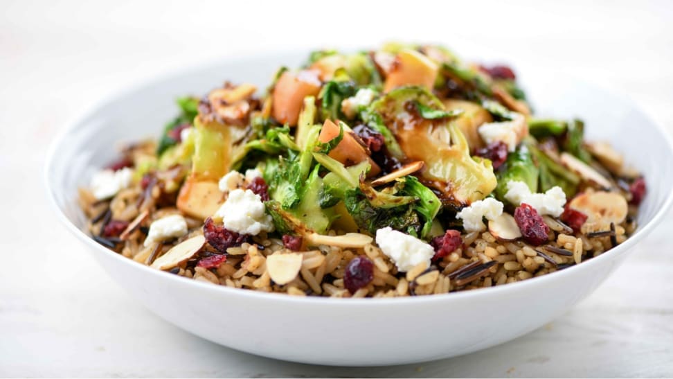 Home Chef's Wild Rice and Brussels Sprouts Harvest Bowl