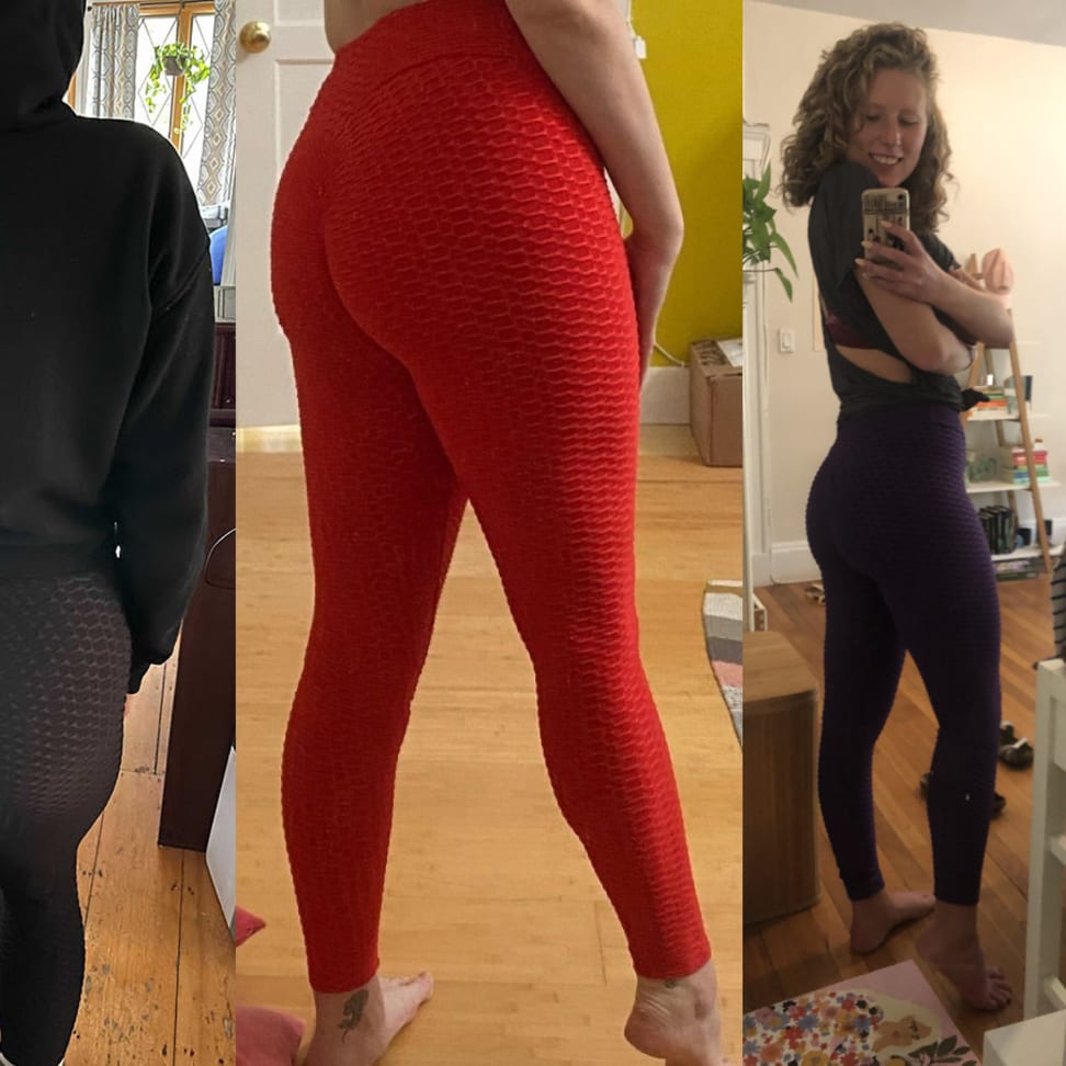 TIK Tok Leggings for Women Butt Lift Gym High Waist Yoga Pants Tummy Control Sweatpants Scrunch Butt Trousers Tights 