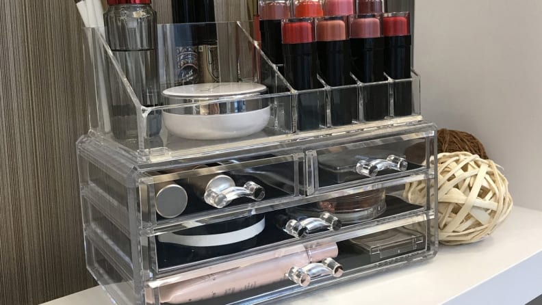 Ikee Design Acrylic Jewelry & Cosmetic Storage Display Boxes