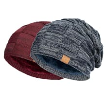 Product image of Vgogfly 2 Pack Slouchy Beanie