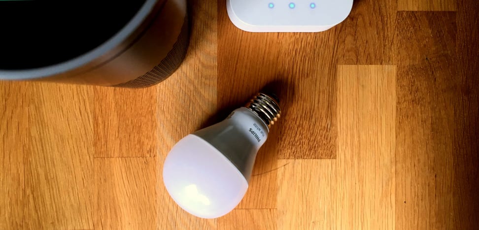 Philips Hue light bulb and Amazon Echo