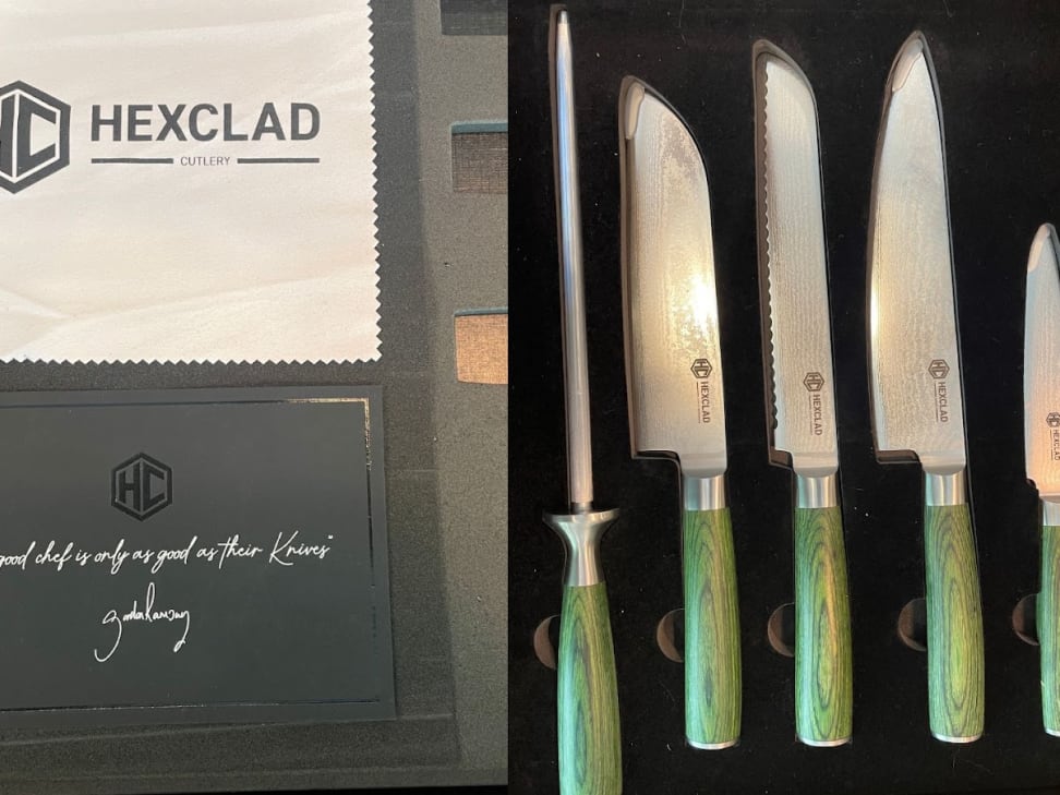 Economical Without Sacrifice HexClad Knives Review: Gordon Ramsay-approved,  but not for every chef - Reviewed, hexclad chef knife 