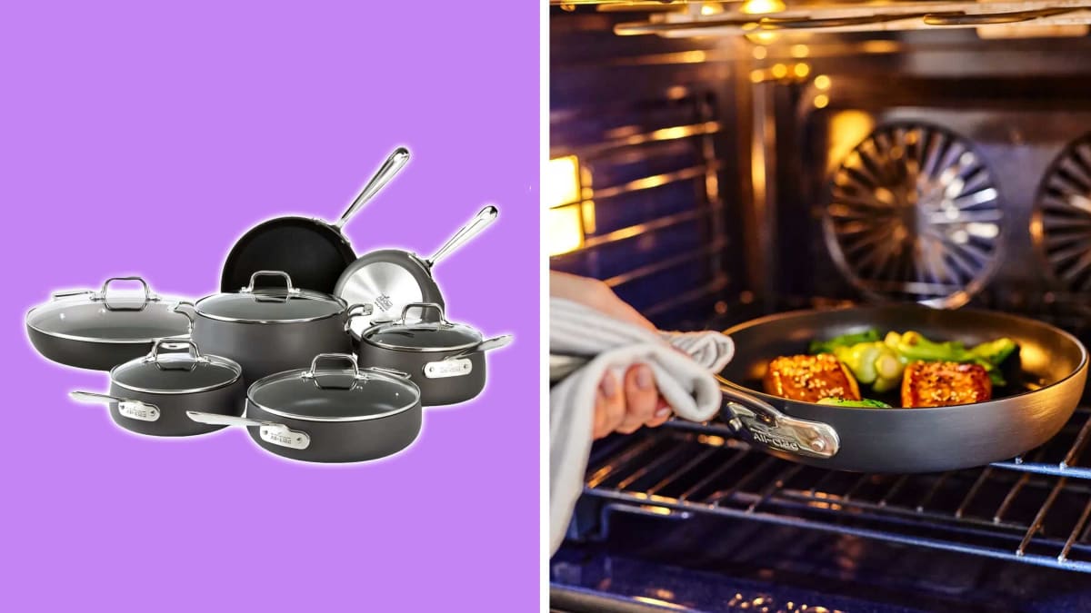 AllClad cookware sale Our favorite nonstick AllClad cookware set is