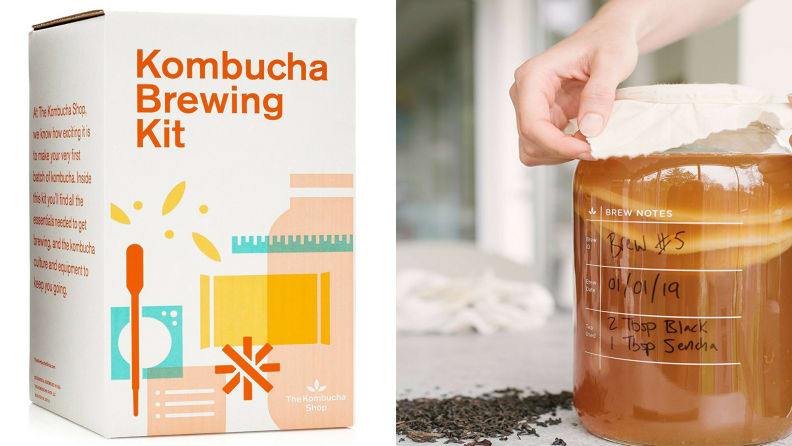 A kombucha kit available on Amazon