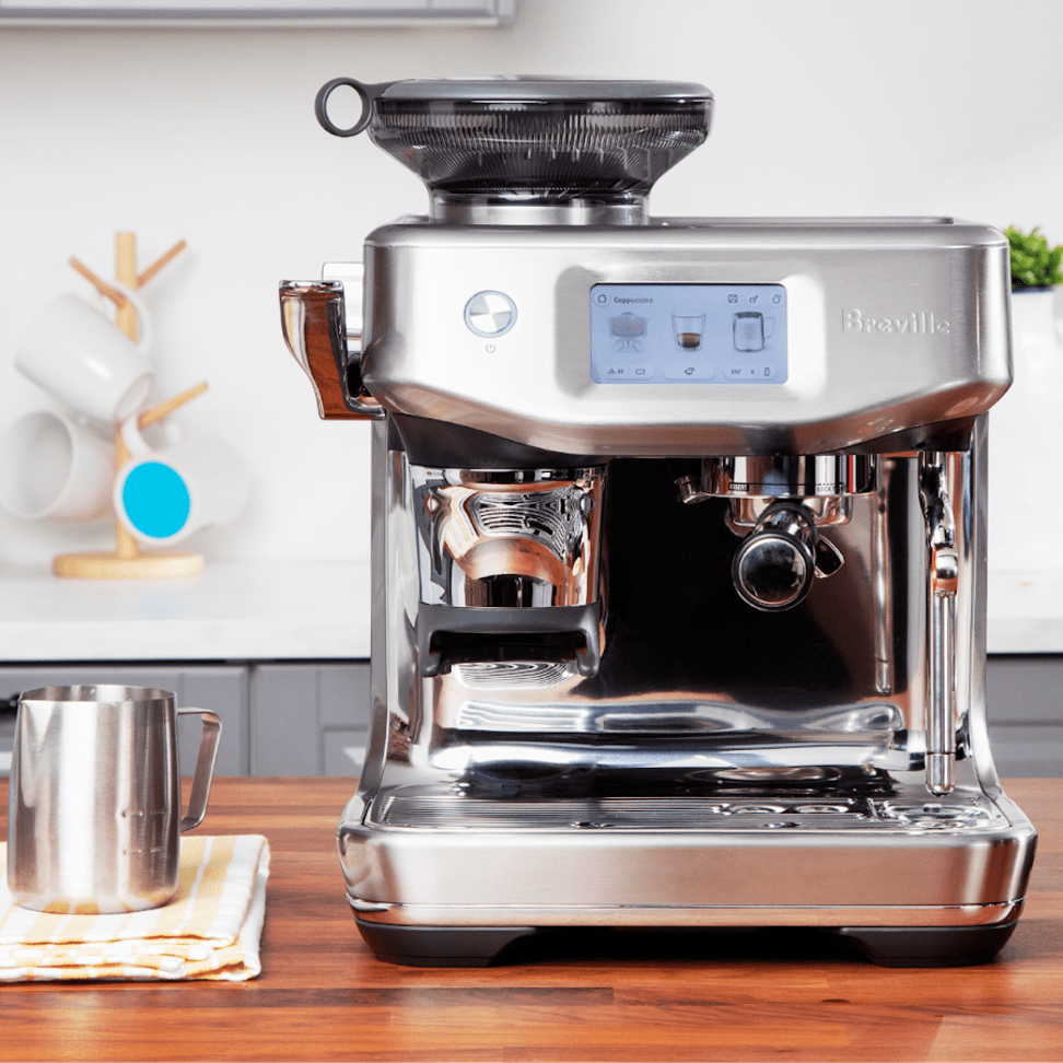 Breville's Touch Impress Espresso Machine makes cafe quality coffee at home  - ABC7 San Francisco