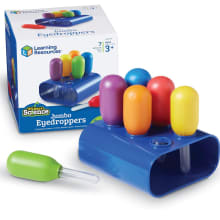 Product image of Learning Resources Jumbo Colorful Eyedroppers