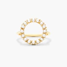 Product image of James Allen Freshwater Cultured Seed Pearl Open Circle Ring