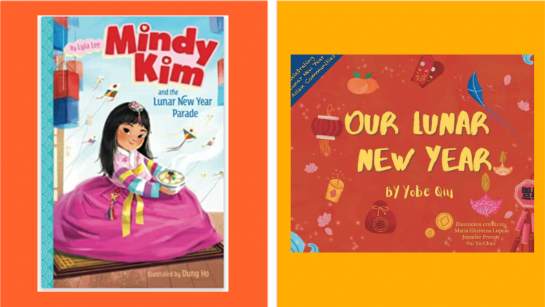 Two books for kids that celebrate Lunar New Year and it's many cultures.
