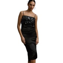 Product image of Rhode Gabriella Tassel Midi Dress