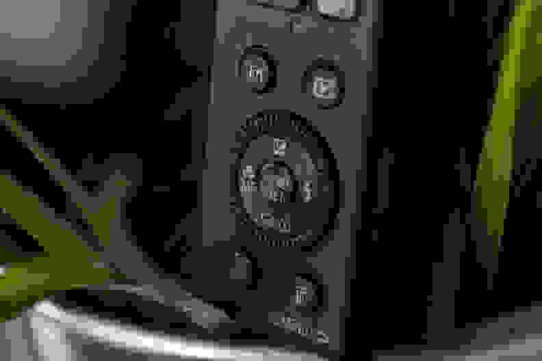 A picture of the Panasonic Lumix ZS40's rear controls.