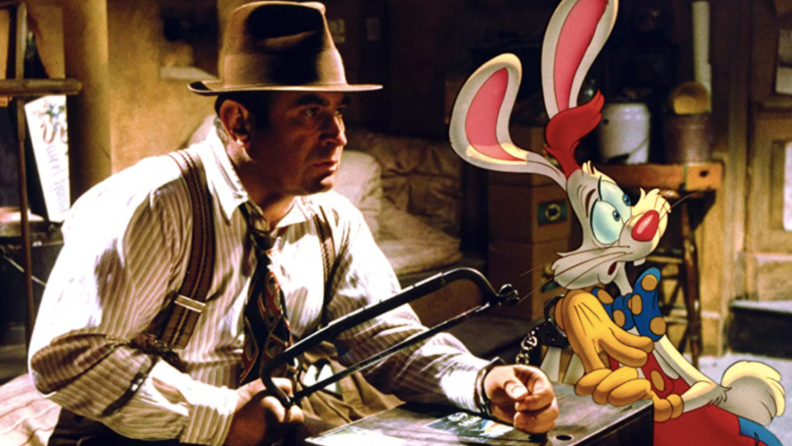 A scene from "Who Framed Roger Rabbit"