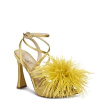Product image of Sam Edelman Layton Embellished Pom Pom Ankle Strap High Heel Sandals