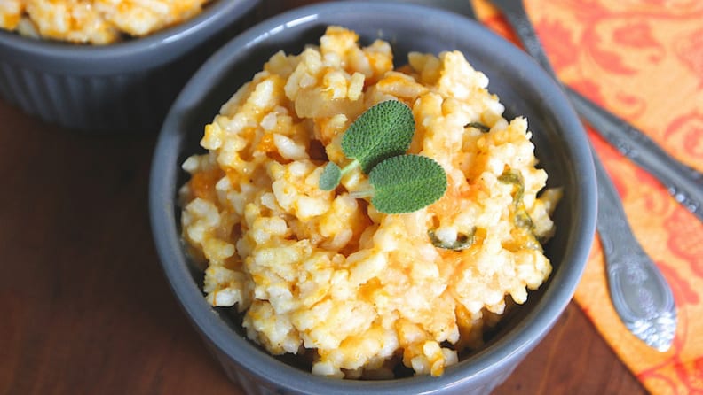 Butternut Squash Organic Risotto Recipe