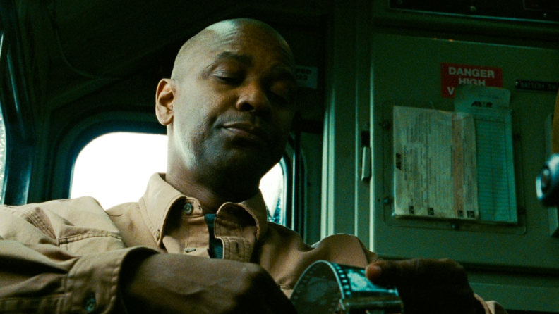 Denzel Washington plays the everyman-turned-hero in Tony Scott’s ‘Unstoppable.’