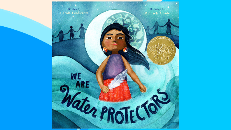 The cover of We Are Water Protectors.