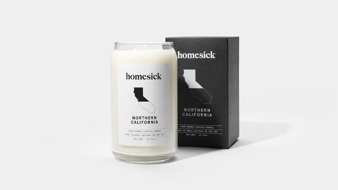 A homesick candle to remind people of their origin.