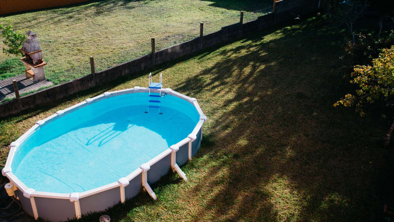 above-ground pool