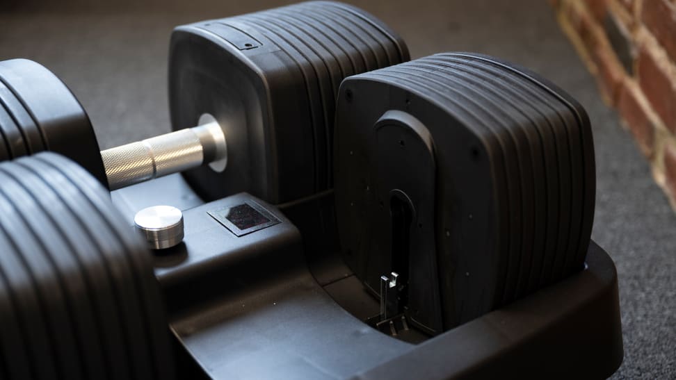 Nordictrack adjustable dumbbell with sales storage tray