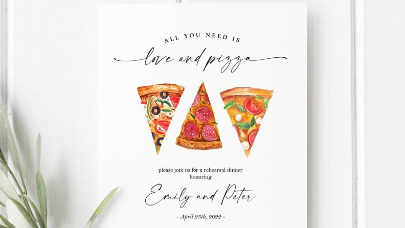 Kick off your wedding festivities and invest in these ten rehearsal dinner invitations.