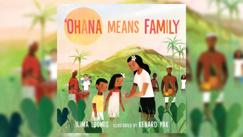 The cover art of Ohana Means Family.