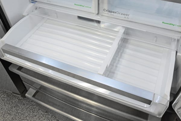 The Bosch features a separate drawer under the crispers. It's called the Chiller Drawer, but it doesn't come with its own temperature settings.