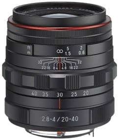 Product Image - Pentax HD Pentax DA 20–40mm f/2.8–4 ED Limited DC WR